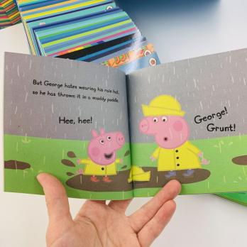 Peppa pig сборник 50 книг Свинка Пеппа на английском языке для детей 