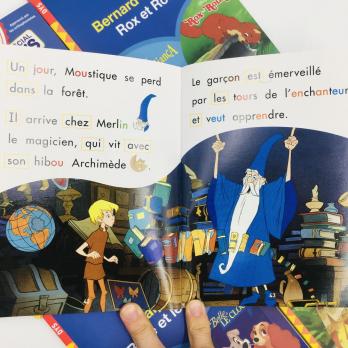 ДИСНЕЙ КНИГИ НА ФРАНЦУЗСКОМ ЯЗЫКЕ 8 книг 16 историй с озвучкой аудиоручкой на французском