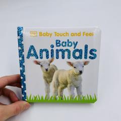 DK Baby Touch and Feel Baby Animals тактильная книга на английском языке