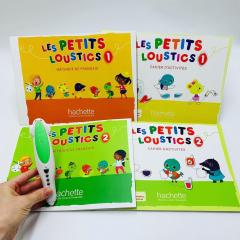 LES PETITS LOUSTICS 2 учебника и 2 задачника по французскому языку с озвучкой аудиоручкой