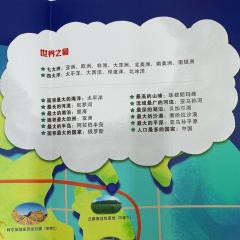 КАРТА МИРА И КАРТА КИТАЯ на китайском языке с озвучкой аудиоручкой
