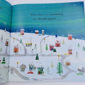 Книга для детей на английском языке ​​​​​​​The Night Before Christmas