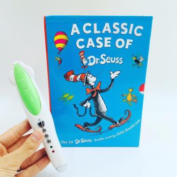 Доктор Сьюс DR SEUSS классический сборник детских книг на английском языке с озвучкой аудиоручкой и подарками! 