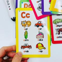 Алфавит карточки с озвучкой аудиоручкой и по QR кодам, изучаем алфавит и первые английские слова с озвучкой носителем. Купить аудиоручку, которая читает книги и карточки на английском языке для детей