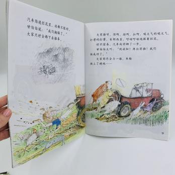 Mr Gumpy's Motor car Машина Мистера Гампи детская книга на китайском языке с пиньинь