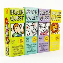 Карточки Brain Quest, игровые карточки на английском, детские карточки на английском языке, Карточки Brain Quest купить, Карточки Brain Quest для маленьких детей начинающих учить английский, английский язык в карточках с дошкольниками