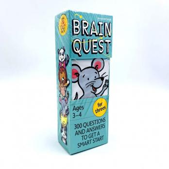 Карточки Brain Quest, игровые карточки на английском, детские карточки на английском языке, Карточки Brain Quest купить, Карточки Brain Quest для маленьких детей начинающих учить английский, английский язык в карточках с дошкольниками
