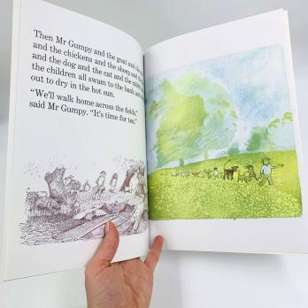 Mr Gumpy's Outing автор John Burningham Выход мистера Гампи Джон Бернингем книга на английском языке для детей