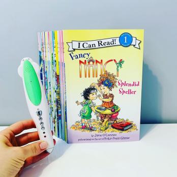 FANCY NANCY на английском языке для детей сборник из 21 книги, читающейся нашей английской аудиоручкой, ИЗЫСКАННАЯ НЭНСИ книги в оригинале на английском