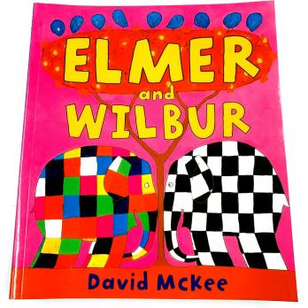Elmer слон в клеточку сборник 10 книг на английском языке с озвучкой аудиоручкой и в мр3 в подарок