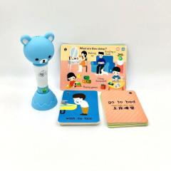 ПОЛЕЗНЫЕ ФРАЗЫ USEFUL PRASES 54 билингвальные карточки на английском и китайском с озвучкой китайской аудиоручкой на двух языках
