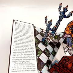 Beauty and the Beast by Robert Sabuda pop-up поп-ап книга Красавица и Чудовище на английском языке для детей подарочное издание Роберт Сабуда