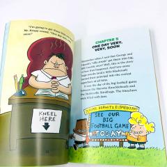 CAPTAIN UNDERPANTS книга на английском, CAPTAIN UNDERPANTS комиксы на английском языке с озвучкой аудиоручкой, комиксы на английском с озвучкой купить в магазине английских книг, американские комиксы для детей, детская литература на английском купить