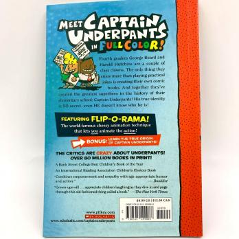 CAPTAIN UNDERPANTS книга на английском, CAPTAIN UNDERPANTS комиксы на английском языке с озвучкой аудиоручкой, комиксы на английском с озвучкой купить в магазине английских книг, американские комиксы для детей, детская литература на английском купить