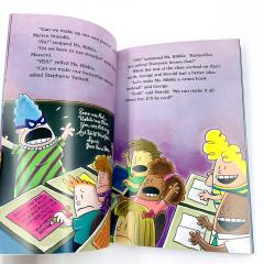 CAPTAIN UNDERPANTS книга на английском, CAPTAIN UNDERPANTS комиксы на английском языке с озвучкой аудиоручкой, комиксы на английском с озвучкой купить в магазине английских книг, американские комиксы для детей, детская литература на английском купить