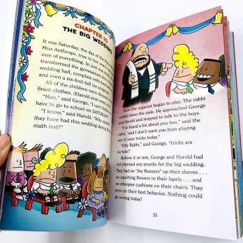 CAPTAIN UNDERPANTS and the Wrath of the Wicked Wedgie Woman книга комикс на английском языке с озвучкой аудиоручкой купить в магазине детских английских книг с доставкой, американские книги