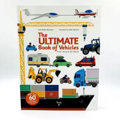 The Ultimate Book of VEHICLES интерактивная книга на английском, книги про транспорт на английском, транспорт книги на английском для малышей, английские книги для малышей транспорт, машины на английском книги для детей, картонные книги на английском