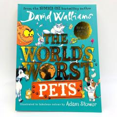 The World’s Worst Pets книга на английском, купить книги David Walliams в оригинале, David Walliams читать на английском, David Walliams книги на английском купить, магазин английских книг, книги на английском подросткам, Дэвид Уоллиамс купить
