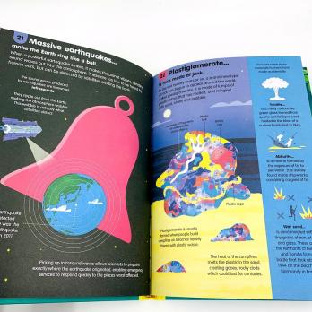 100 THINGS TO KNOW ABOUT PLANET EARTH энциклопедия на английском языке от издательства Usborne