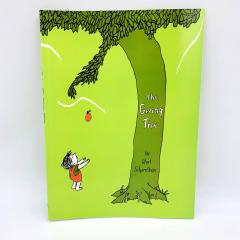 THE GIVING TREE книга на английском, Щедрое дерево книга на английском языке, книги на английском автора Shel Silverstein, Силверстайн книга на английском, книга про дерево на английском, купить книги на английском для детей, детские английские книги