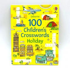 Usborne Children's Crosswords Holiday книга на английском языке с интересными кроссвордами на каникулы и праздники