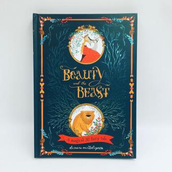 BEAUTY AND THE BEAST подарочная книга, подарочное издание BEAUTY AND THE BEAST на английском, A Magical 3D Fairy tale купить на английском,  крАСАВИЦА И ЧУДОВИЩЕ 3D книга на английском языке, сказки на английском с красивыми иллюстрациями, шопверашоп