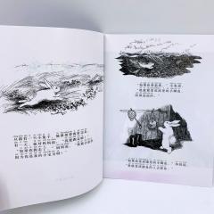 КАК ЗАЙЧОНОК УБЕГАЛ книга на китайском языке с пиньинь для детей, начинающих изучать китайский язык