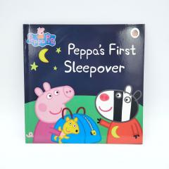 Купить книги на английском для детей, книги Peppa Pig купить, магазин детских книг на английском, английский для малышей книги, книги по мультикам на английском, Peppa Pig's First Sleepover на английском книги