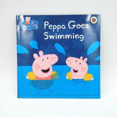 Купить книги на английском для детей, книги Peppa Pig купить, магазин детских книг на английском, английский для малышей книги, книги по мультикам на английском, Peppa Goes Swimming  на английском книги