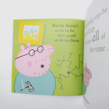 Купить книги на английском для детей, книги Peppa Pig купить, магазин детских книг на английском, английский для малышей книги, книги по мультикам на английском, Peppa Pig My Daddy на английском книги