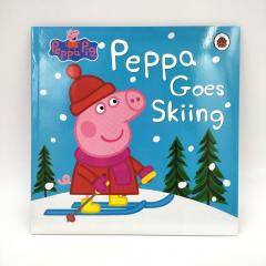 Купить книги на английском для детей, книги Peppa Pig купить, магазин детских книг на английском, английский для малышей книги, книги по мультикам на английском, Peppa Goes skiing на английском книги
