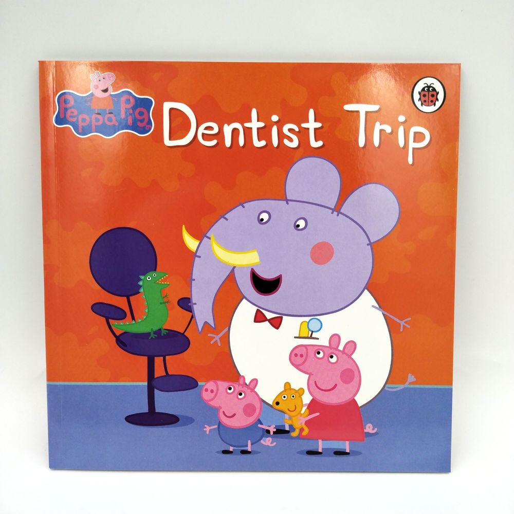 Пепа английском. Peppa Pig: dentist trip. Lingua trip books.