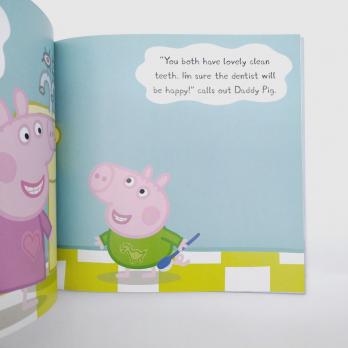 Купить книги на английском для детей, книги Peppa Pig купить, магазин детских книг на английском, английский для малышей книги, книги по мультикам на английском, Peppa Pig Dentist Trip на английском книги