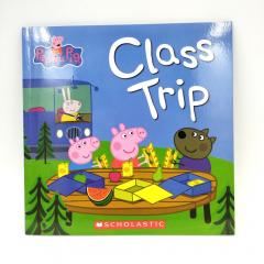 Купить книги на английском для детей, книги Peppa Pig купить, магазин детских книг на английском, английский для малышей книги, книги по мультикам на английском, Peppa Pig Class Trip на английском книги