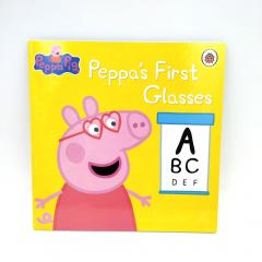 Купить книги на английском для детей, книги Peppa Pig купить, магазин детских книг на английском, английский для малышей книги, книги по мультикам на английском, Peppa's First Glasses на английском книги