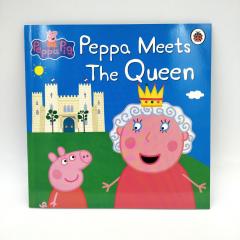 Купить книги на английском для детей, книги Peppa Pig купить, магазин детских книг на английском, английский для малышей книги, книги по мультикам на английском, Peppa Meets The Queen на английском книги