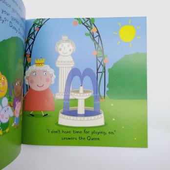 Купить книги на английском для детей, книги Peppa Pig купить, магазин детских книг на английском, английский для малышей книги, книги по мультикам на английском, Peppa Meets The Queen на английском книги