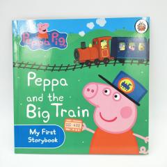 Купить книги на английском для детей, книги Peppa Pig купить, магазин детских книг на английском, английский для малышей книги, книги по мультикам на английском, Peppa and the Big Train на английском книги