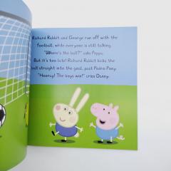 Купить книги на английском для детей, книги Peppa Pig купить, магазин детских книг на английском, английский для малышей книги, книги по мультикам на английском, Peppa Plays Football на английском книги