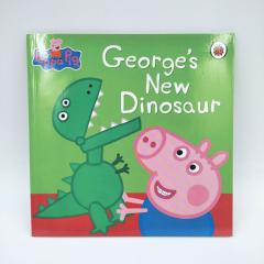 Купить книги на английском для детей, книги Peppa Pig купить, магазин детских книг на английском, английский для малышей книги, книги по мультикам на английском, Peppa Pig George's New Dinosaur на английском книги