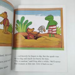 Купить книги Max Velthuijs про лягушку, Frog is frog купить, Frog and the Treasure купить на английском, детские книги на английском, магазин английских книг для детей, детская литература на английском, книги на английском для самых маленьких
