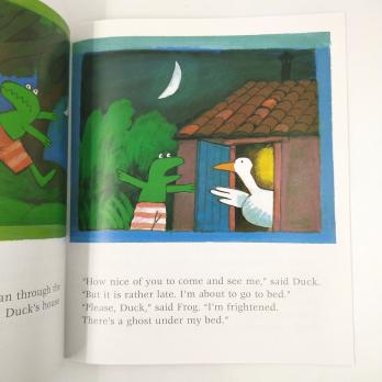 Купить книги Max Velthuijs про лягушку, Frog is FrighTened купить, Frog FrighTened купить на английском, детские книги на английском, магазин английских книг для детей, детская литература на английском, книги на английском для самых маленьких