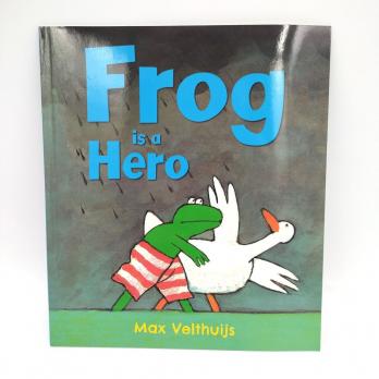 Купить книги Max Velthuijs про лягушку, Frog is a Hero купить, Frog is a Hero купить на английском, детские книги на английском, магазин английских книг для детей, детская литература на английском, книги на английском для самых маленьких
