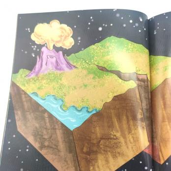 Что с Землей? серия Маленький Ньютон книга для детей на китайском языке о вулканах и землетрясениях