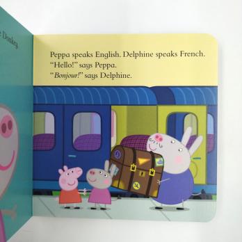 Купить книги на английском для детей, книги Peppa and Friends купить, магазин детских книг на английском, английский для малышей книги, книги по мультикам на английском, Peppa Pig Delphine Donkey на английском книги