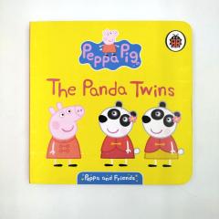Купить книги на английском для детей, книги Peppa and Friends купить, магазин детских книг на английском, английский для малышей книги, книги по мультикам на английском, Peppa Pig The Panda Twins на английском книги