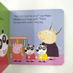 Купить книги на английском для детей, книги Peppa and Friends купить, магазин детских книг на английском, английский для малышей книги, книги по мультикам на английском, Peppa Pig The Panda Twins на английском книги