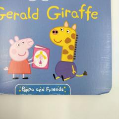 Купить книги на английском для детей, книги Peppa and Friends купить, магазин детских книг на английском, английский для малышей книги, книги по мультикам на английском, Peppa Pig Gerald Giraffe на английском книги