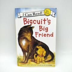 Купить книгу Biscuit's Big Friend, Щенок Бискит книги купить, книги на английском для детей купить, магазин английских книг, английские книги для начинающих, литература на английском языке для детей, I can read книги купить
