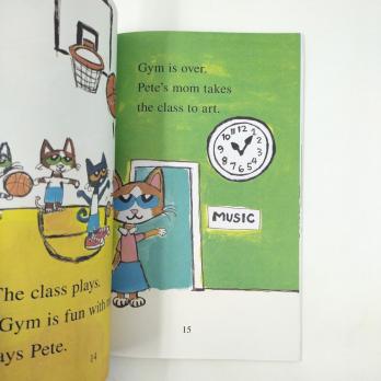 Купить книгу Pete the Cat and the Surprise Teacher, кот Пит книги купить, книги на английском для детей купить, магазин английских книг, английские книги для начинающих, литература на английском языке для детей, I can read книги купить